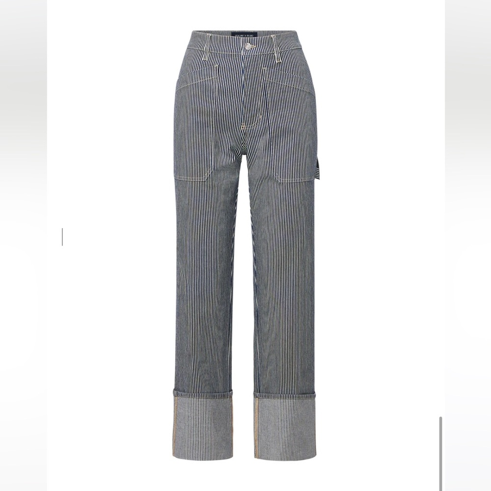 *NWT* Veronica Beard Dylan Striped Jeans